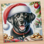 Puzzle Labrador Retriever Chien Père Noël Cookies Noël<br><div class="desc">Vous cherchez une activité ludique et engageante à partager avec votre famille cette saison des Fêtes? Ne cherchez pas plus loin que notre collection de puzzle avec des Labrador Retrievers ludiques! En tant qu'amoureux des chiens, vous adorerez la variété de modèles que nous offrons, y compris les chiots mignons et...</div>