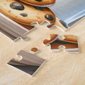 Puzzle Labrador Retriever Chien Père Noël Cookies Noël (Côté)