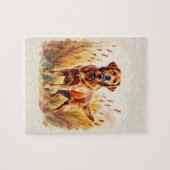 Puzzle Labrador Retriever Chien Rouge Renard (Horizontal)