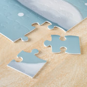 Puzzle Labrador Retriever Ice Skating Christmas Painting (Côté)