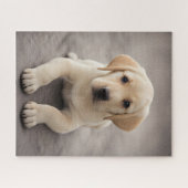 Puzzle Labrador Retriever Puppy (Horizontal)