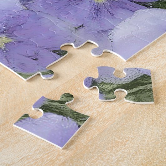 Puzzle Labrador Retriever Puppy Painting Original Chien A (Côté)