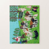 Puzzle Labrador School (Vertical)