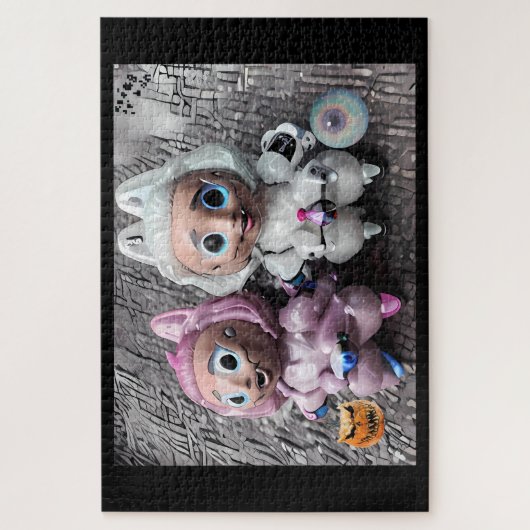 Puzzle Labubu Tricks et Traitements (Vertical)