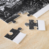 Puzzle Labyrinthe à Heidelberg, Hortus Palatinus (engravi (Côté)