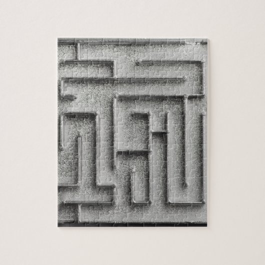 Puzzle Labyrinthe argenté (Vertical)
