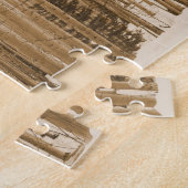 Puzzle Labyrinthe forestier Sepia - 8x10 - 110 pièces (Côté)