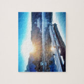 Puzzle Lac Annecy, Menthon St Bernard - Haute-Savoie (Vertical)