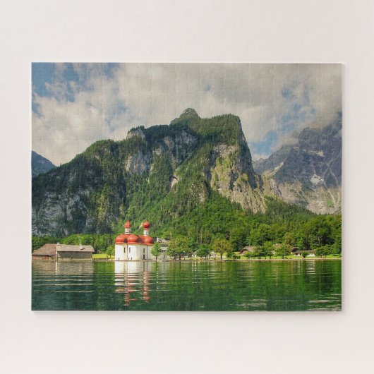 Puzzle Lac Berchtesgaden Allemagne. (Horizontal)