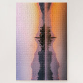 Puzzle Lac Bled Sunrise Slovénie (Vertical)