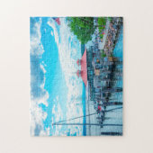 Puzzle Lac Champlain Vermont. (Vertical)