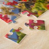 Puzzle Lac Champlain Vermont. voeux de Noël (Côté)