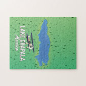 Puzzle lac Chapala Mexique (Horizontal)