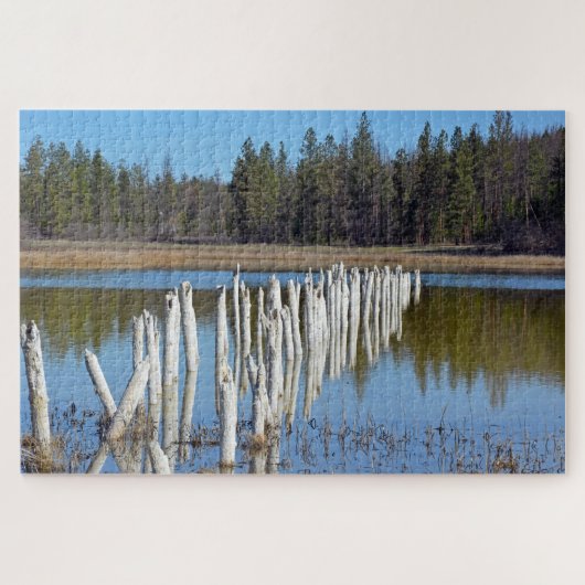 Puzzle Lac dans les bois (Horizontal)