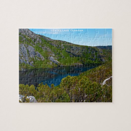 Puzzle Lac de cratère Tasmanie (Horizontal)