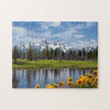 Lac de montagne du Wyoming