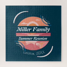 Lac de réunion de famille personnalisé