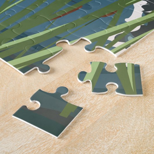 Puzzle Lac des Bois USA canada (Côté)