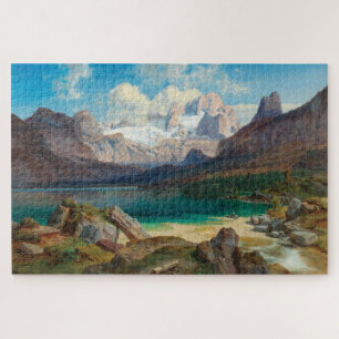 Puzzle Lac Gosau Avec Vue Sur Le Massif Dachstein