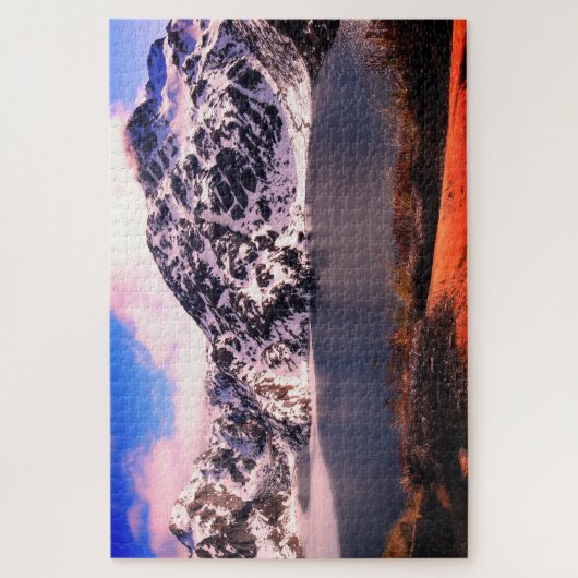 Puzzle Lac Haris & Routeburn piste /Nouvelle-Zélande (Vertical)