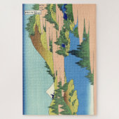Puzzle Lac Hokusai Hakone dans la province de Sagami (Vertical)