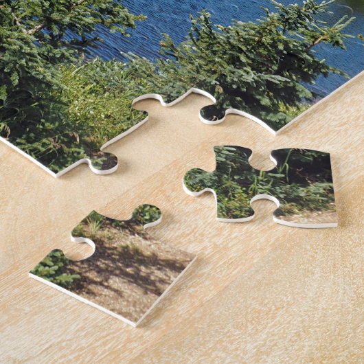 Puzzle lac irène dans le Parc national des Rocheuses (Côté)