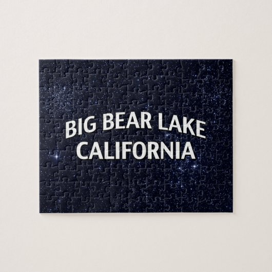 Puzzle Lac la Californie big Bear (Horizontal)