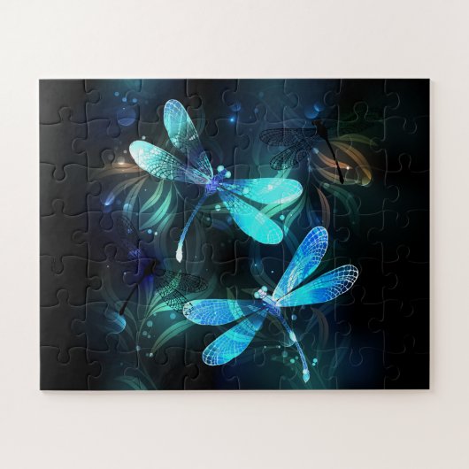 Puzzle Lac Libellules Lumineuses (Horizontal)