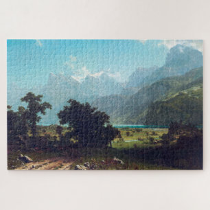Puzzle Lac Lucerne, Albert Bierstadt