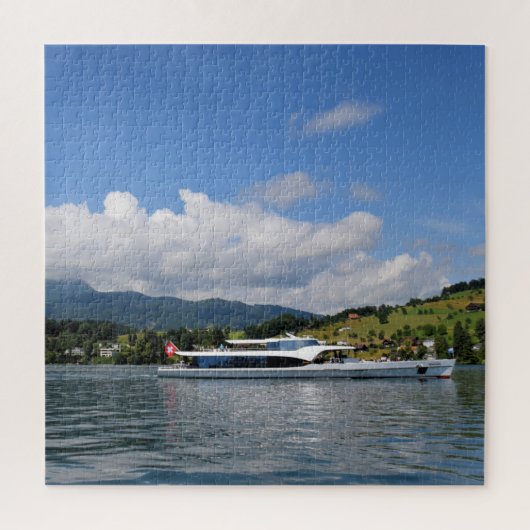 Puzzle Lac Lucerne Suisse - 20x20 - 676 pcs (Vertical)