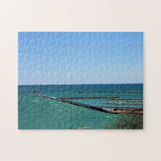 Puzzle Lac Michigan, Port Washington, WI (Horizontal)