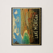 Puzzle Lac Michigan Vintage (Vertical)