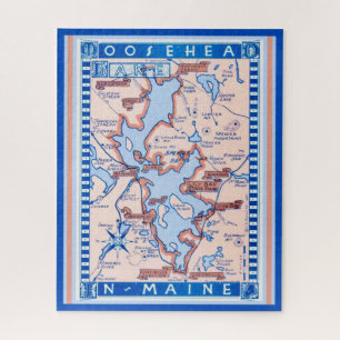 Puzzle Lac Moosehead ME 16x20