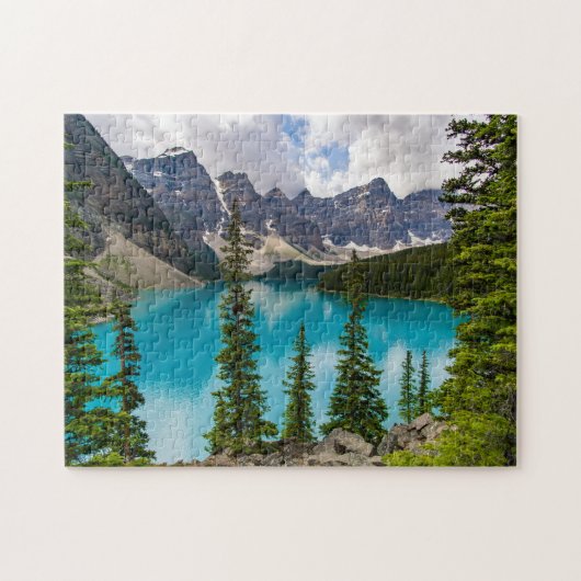 Puzzle Lac Moraine Dans Le Parc National Banff Canada (Horizontal)