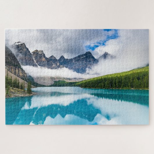 Puzzle Lac Moraine Parc national Banff Canada Voyage (Horizontal)
