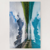 Puzzle Lac Moraine Parc national Banff Canada Voyage (Vertical)