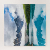 Puzzle Lac Moraine Parc national Banff Canada Voyage (Vertical)