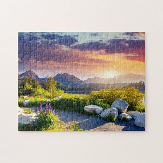 Puzzle Lac Mountain (Horizontal)