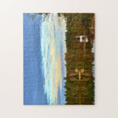 Puzzle Lac Pontoon Québec. (Vertical)