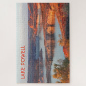 Puzzle Lac Powell : barrage et pont au lever du soleil (Vertical)