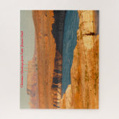 Puzzle Lac Powell Utah. voeux de Noël (Vertical)