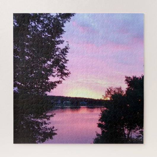 Puzzle Lac Sunrise de l'Ozarks (Vertical)