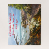 Puzzle Lac Supérieur Michigan. (Vertical)