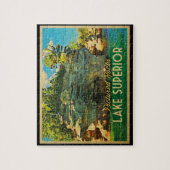 Puzzle Lac Supérieur Pictures Rocks (Vertical)