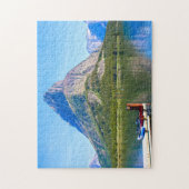 Puzzle Lac Swift Current Montana. (Vertical)