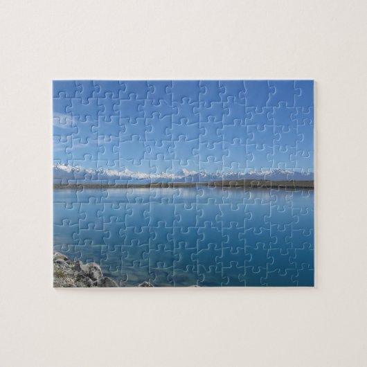 Puzzle Lac Tekapo, Nouvelle Zélande (Horizontal)