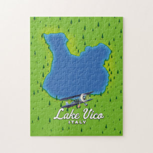 Puzzle Lac Vico Italie