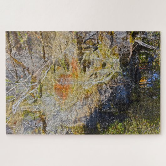 Puzzle Lac Willoughby Roadside Cascade, Vermont (Horizontal)