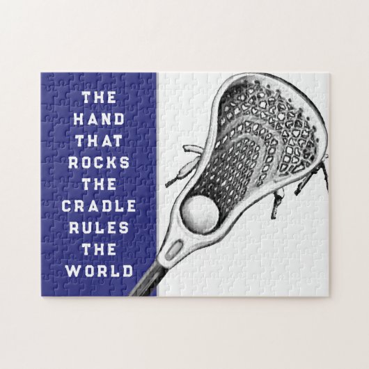 Puzzle Lacrosse Drôle (Horizontal)