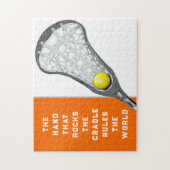 Puzzle Lacrosse Nouveautés Cadeaux (Vertical)